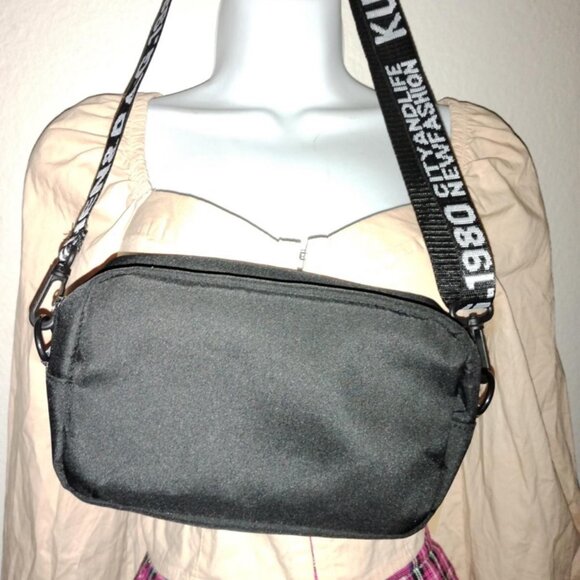 Black Crossbody with Butterfly Detail - Picture 4 of 4